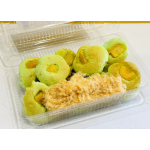 TRỨNG MUỐI LÁ DỨA, CHÀ BÔNG ( HỘP 10 CÁI )